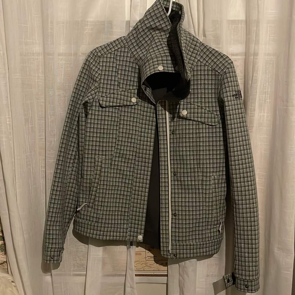 Plaid North Face Winter Jacket